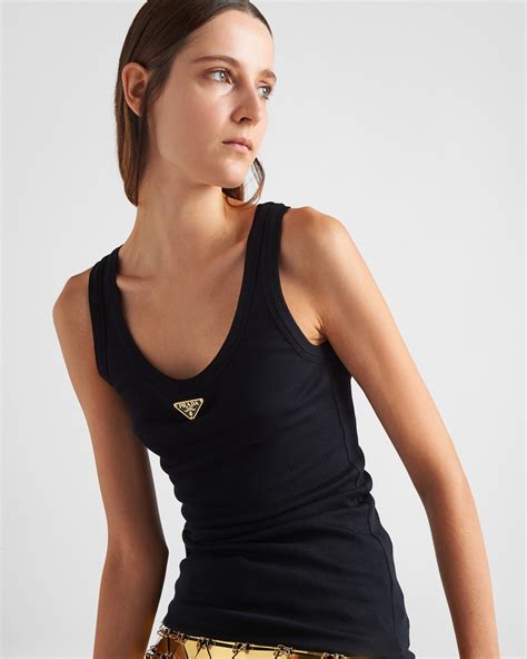 prada black tank top|prada tank top etsy.